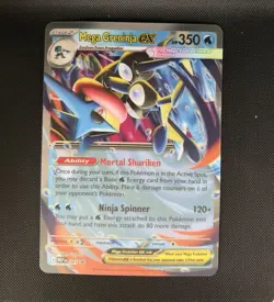 Pokemon TCG Mega Greninja EX Jumbo Promo Card - Image 1