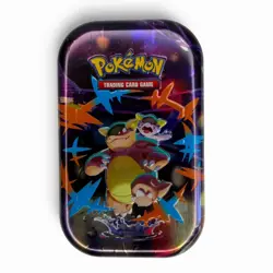 Pokemon TCG Blastoise Metal Tin Card Case Standard Size Holds 2 Booster Packs - Image 1