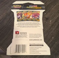 Pokemon Sword & Shield Darkness Ablaze Booster Pack English 10 Cards Charizard - Image 2