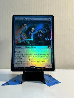 Waxen Shapethief Foil (Aetherdrift) MTG near_mint Magic Card - Image 1