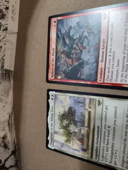 2 MtG LTR Cards, Riders of the Mark 827 & Flowering White Tree 015 Magic NM - Image 4