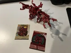 Bakugan Battle Brawlers Maxus Dragonoid All 7 Parts + 2 Card 2009 USA - Image 2