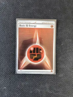 SVE 022 Fighting Energy : (Reverse Holo) : Black Bolt & White Flare : Pokemon - Image 1