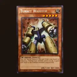 Turret Warrior - LC5D-EN008 - Rare - 1st Edition Lightly Played LP Yugioh - Image 1