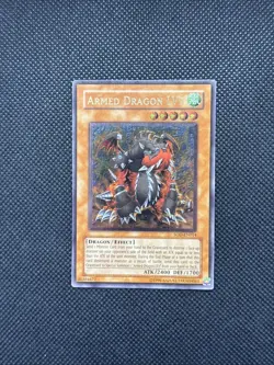 Yugioh Armed Dragon LV5 SOD-EN014 Ultimate Rare LP - Image 2