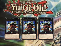 LED6-EN040 Gagaga Samurai X3 | 1st Edition Common Card YuGiOh Trading Card Game - Image 1