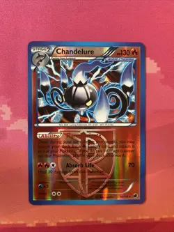 Pokemon Card Chandelure Plasma Freeze Reverse Holo Rare 16/116 Near Mint - Image 1