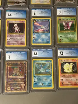 18 Cgc Graded Pokemon Card Slab Lot - Image 2