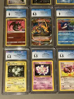 18 Cgc Graded Pokemon Card Slab Lot - Image 3