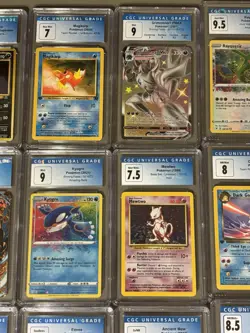 18 Cgc Graded Pokemon Card Slab Lot - Image 5