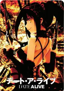 KURUMI TOKISAKI Holographic Custom Art Goddess Story Anime Collectible Card - Image 2