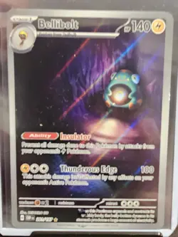 Bellibolt 201/197 Illustration Rare Obsidian Flames Pokemon Near Mint - Image 1