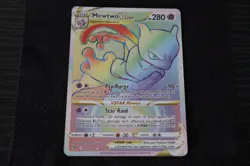 Pokemon Go Mewtwo VSTAR 079/078 Secret Rare Near Mint Pokemon TCG - Image 2