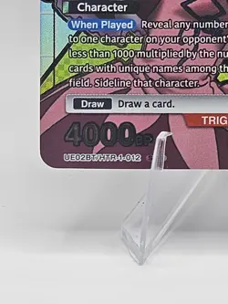 Union Arena Hunter X Hunter Bisky UE02BT/HTR-1-012 Super Rare English Edition - Image 3