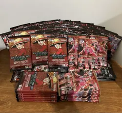One Piece Card Game English Booster Pack Lot (OP-16, OP-13, EB-02) - Image 1