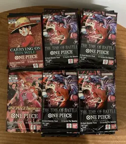 One Piece Card Game English Booster Pack Lot (OP-16, OP-13, EB-02) - Image 3