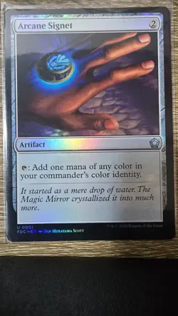 Arcane Signet Foil Commander: Foundations 1 NM - Image 1