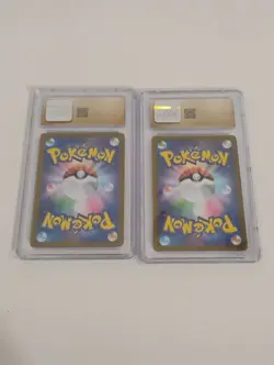 Pokemon Japanese Zapdos Ex SR 151/Milotic CHR CGC Pristine Graded Full Art Cards - Image 4