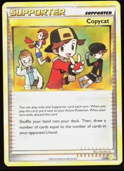 HGSS Trainer Kit: Gyarados & Raichu Copycat 21/30 Common Pokemon NM/M - Image 1