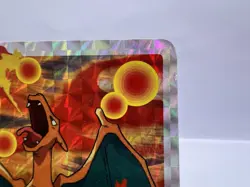Pokemon Card Charizard Topsun VS Prism Holo No.006 VG+ Japanese - Image 4