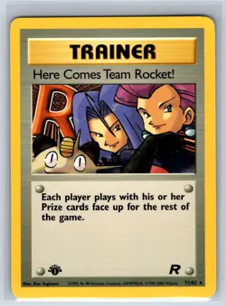 Here Comes Team Rocket! 71/82 Rare Team Rocket Pokemon 1st Edition Near Mint - Image 2