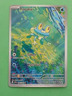 Pokemon Mega Evolution Chaos Rising Froakie 088/086 Illustration Rare - Image 1