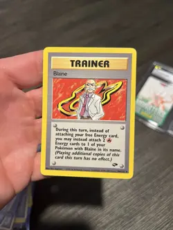 Pokemon TCG Trainer Lot (2) Blaine 100/132 Lt. Surge's Plan 107/132 - Image 4