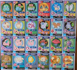 1999 BurgerKing Pokemon PokeTrivia 61 Card Lot Factory Cut Smooth Edge Charizard - Image 1