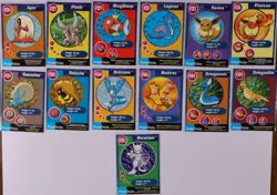 1999 BurgerKing Pokemon PokeTrivia 61 Card Lot Factory Cut Smooth Edge Charizard - Image 3