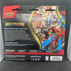 Pokemon Mega Evolution 3 Pack Blister (Golduck) sealed - Image 2