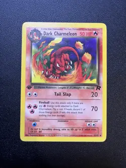 Pokemon TCG Team Rocket 1st Edition Dark Charmeleon 32/82 - Image 1