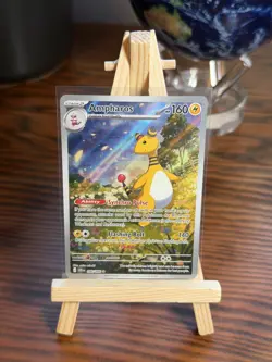Pokemon TCG Ampharos 090/086 Me04: Chaos Rising Holo Illustration Rare - Image 1