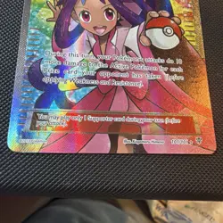 Pokemon Iris Full Art Ultra Rare Holo Plasma Blast 101/101 Trainer Card - Image 2