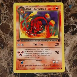 Dark Charmeleon 1st Edition Team Rocket 32/82 Uncommon Regular 50 HP 1999 - Image 1