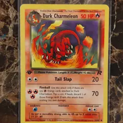Dark Charmeleon 1st Edition Team Rocket 32/82 Uncommon Regular 50 HP 1999 - Image 2