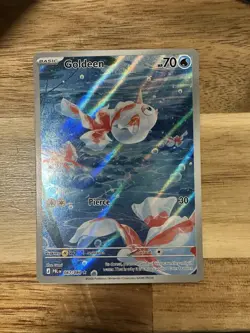 Goldeen 087/084 Illustration Rare IR Pokemon Pitch Black NM English - Image 1