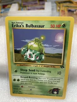 Pokemon TCG Erika's Bulbasaur Gym Challenge Card 39/132 - Image 2