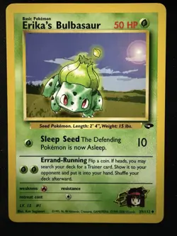 Erika's Bulbasaur - 2000 Pokemon Gym Challenge - 39/132 Vintage WOTC - Image 1