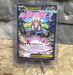 Pokemon Co. Perfect Order Mega Zygarde EX 120/088 Secret Rare Full Art Holo - Image 1