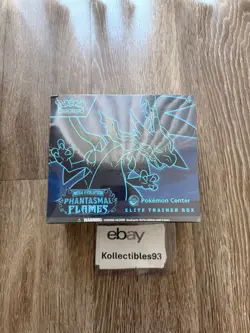 Pokemon TCG Mega Evolution Phantasmal Flames Pokemon Center ETB Sealed - Image 1