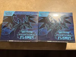 Pokemon TCG Phantasmal Flames etb lot of 2 - Image 1