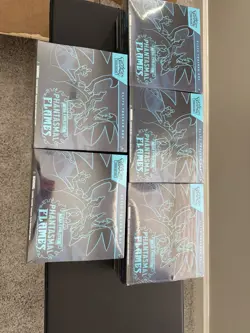 Lot of 5 Pokemon Phantasmal Flames Trainer Boxes SEALED ETB - Image 2