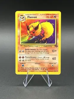 Nm Flareon Non Holo Jungle 19/64 Pokemon Card - Image 1