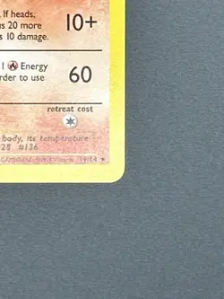 Nm Flareon Non Holo Jungle 19/64 Pokemon Card - Image 5