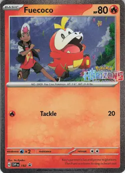 Fuecoco 192 Horizons Promo Holo SV: Scarlet & Violet Promo Cards NM Pokemon - Image 1