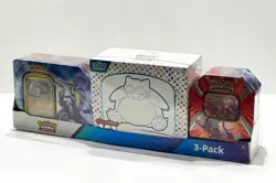 Pokemon TCG 3-Pack: Scarlet & Violet 151 Costco ETB + Paldea Legends Tins - Image 1