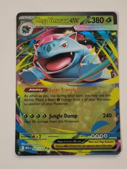 Mega Venusaur ex 003/132 Pokemon Mega Evolution - Image 1