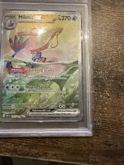 Pokemon 2024 Surging Sparks EN Milotic ex 237/191 SIR Holo PSA 10 - Image 2