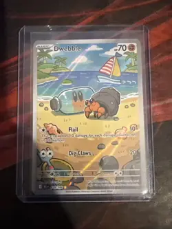 Pokemon TCG Dwebbble Illustration Rare Card 129/086 Black Bolt - Image 1