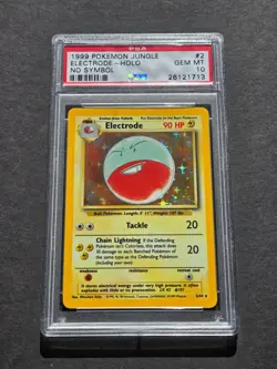 1999 Pokemon PSA 10 JUNGLE ELECTRODE 2/64 - NO SYMBOL HOLO RARE - GEM MINT - Image 1